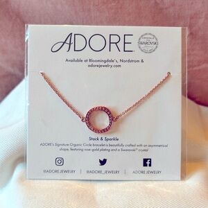 Adore Rose Gold Chain Bracelet